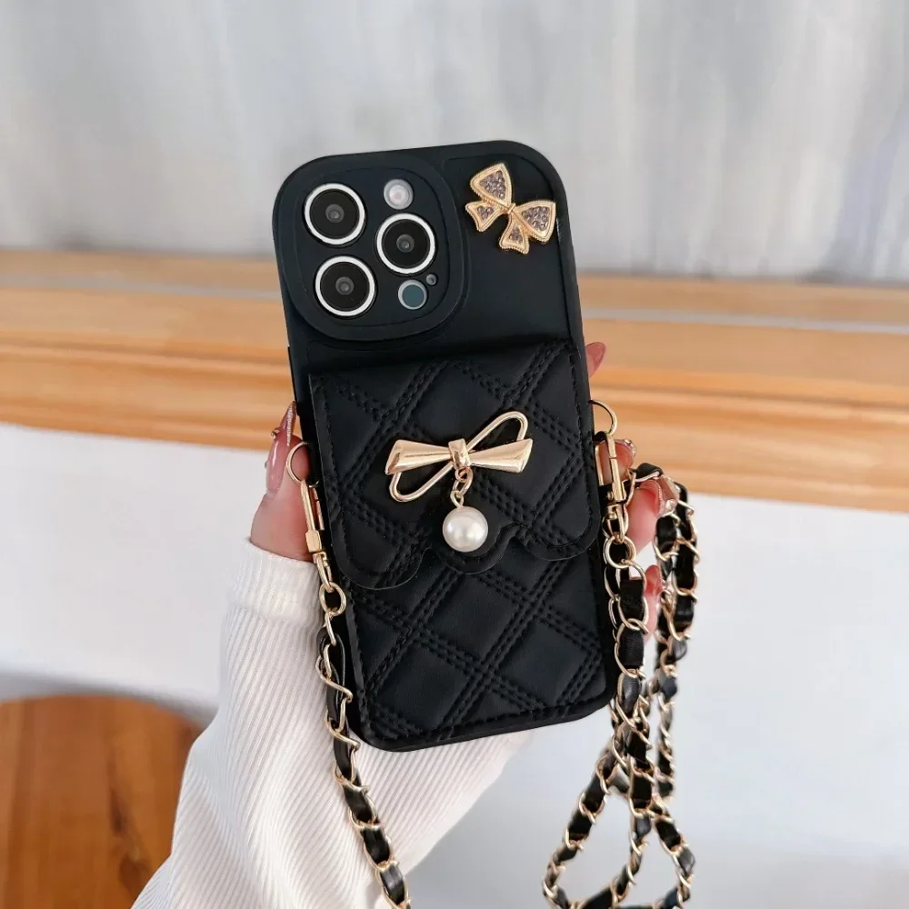 Funda para teléfono con tarjet - Leather Wallet Card Holder Phone Cover reseña y precio