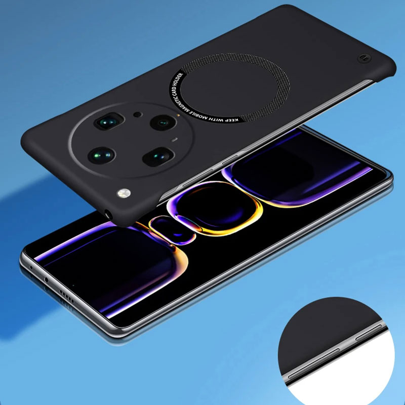 Funda de teléfono fina sin bor - Matte Hard Pc Back Case reseña y precio