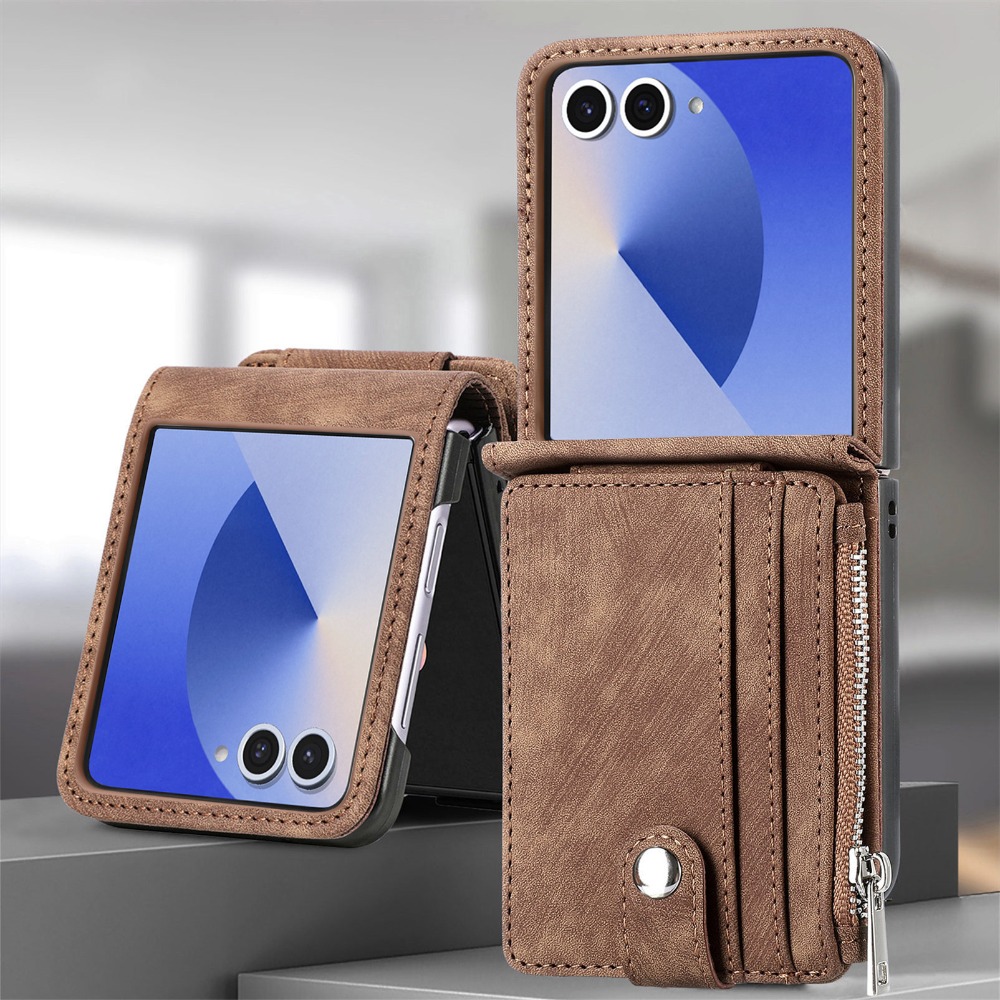 Funda de teléfono tipo billete - Leather Wallet Card Holder Phone Cover reseña y precio